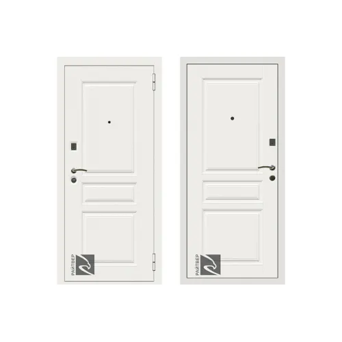 Металлическая дверь Райтвер Х4 Белый